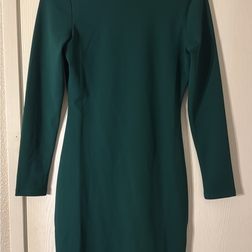 H&M Teal Long Sleeve Dress